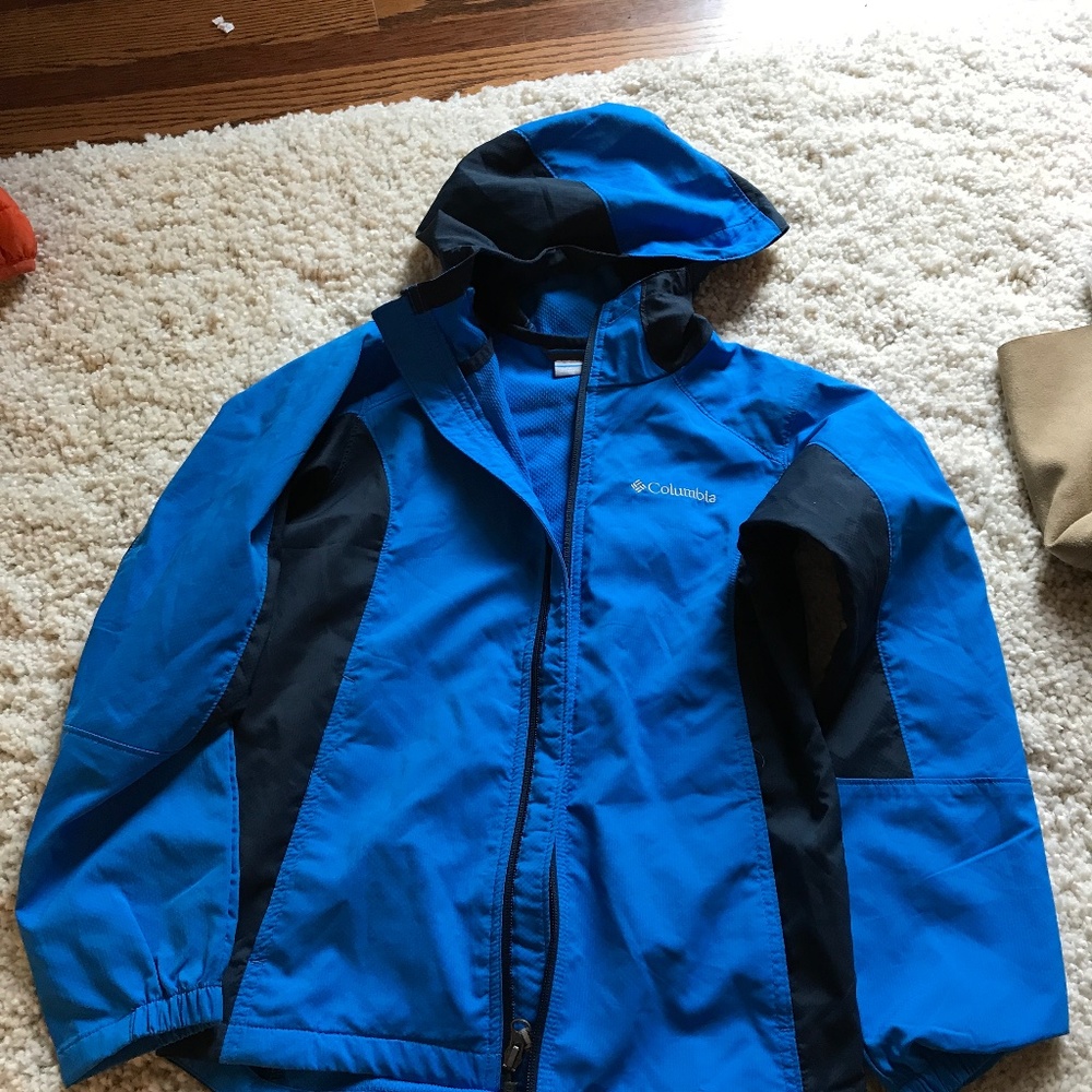 Youth lightweight Columbia  wind jacket